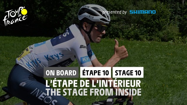 Onboard Camera / Caméra Embarquée - Étape 10 / Stage 10 - #TDF2022