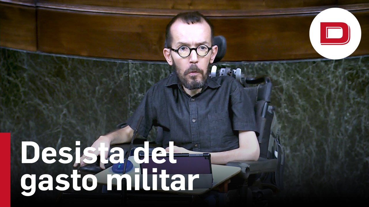 Unidas Podemos pide a Sánchez que desista del gasto militar para no mirar más a la derecha