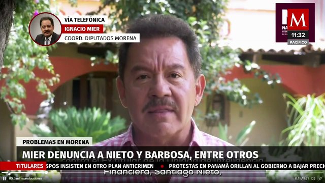 Que sean las autoridades las que investiguen Ignacio Mier sobre acusaciones de Barbosa