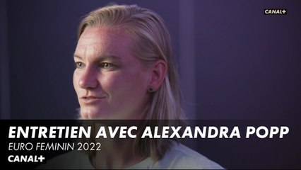 Entretien avec Alexandra Popp - Euro Féminin 2022