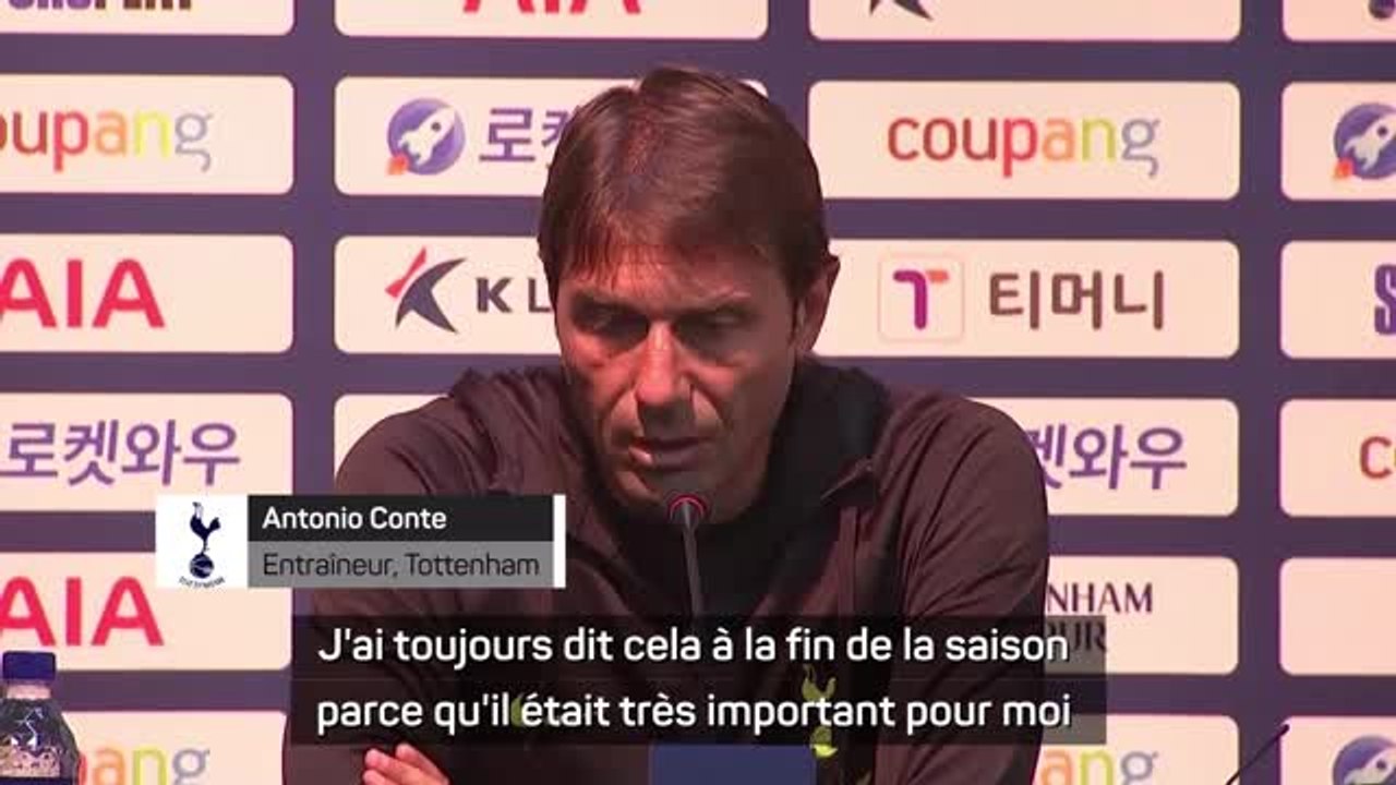 Tottenham - Conte : "Le projet avec les Spurs ne fait que commencer"