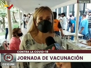Continúa la jornada de vacunación contra la COVID-19 en el Hospital Central de Valera