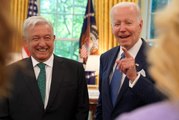 Meksika Devlet Başkanı Obrador ile ABD Başkanı Biden bir araya geldi