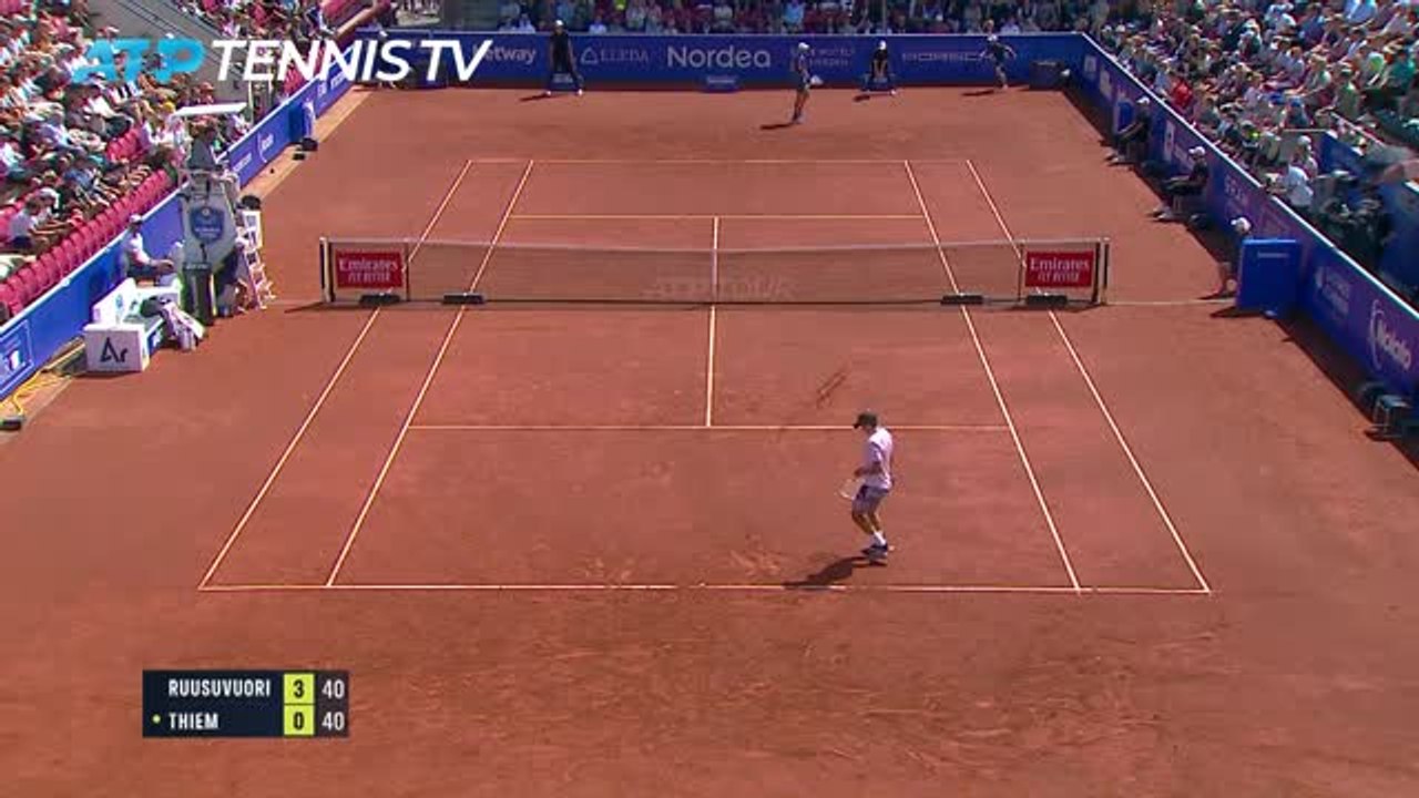 Highlights: Thiem beendet ATP-Durststrecke