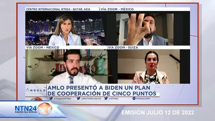 La crisis migratoria fue tema en la reunión entre Biden y Amlo en La Casa Blanca.