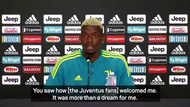 'Very happy' to be back at Juventus - Pogba