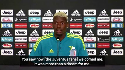 'Very happy' to be back at Juventus - Pogba