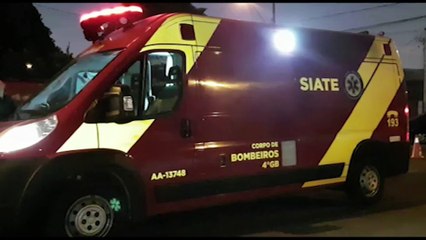 Ciclista fica ferida em colisão no bairro Santa Cruz