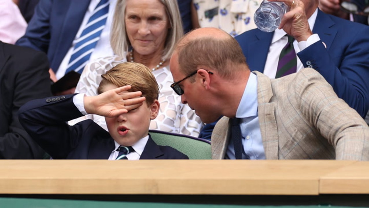 Trotz Hitzewelle in UK: Darum musste Prinz George einen Anzug in Wimbledon tragen