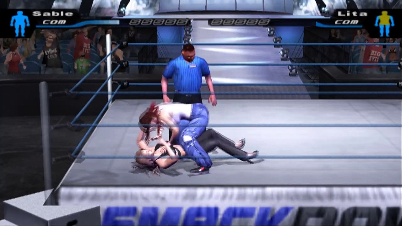 WWE SmackDown! Here Comes the Pain Sable vs Lita