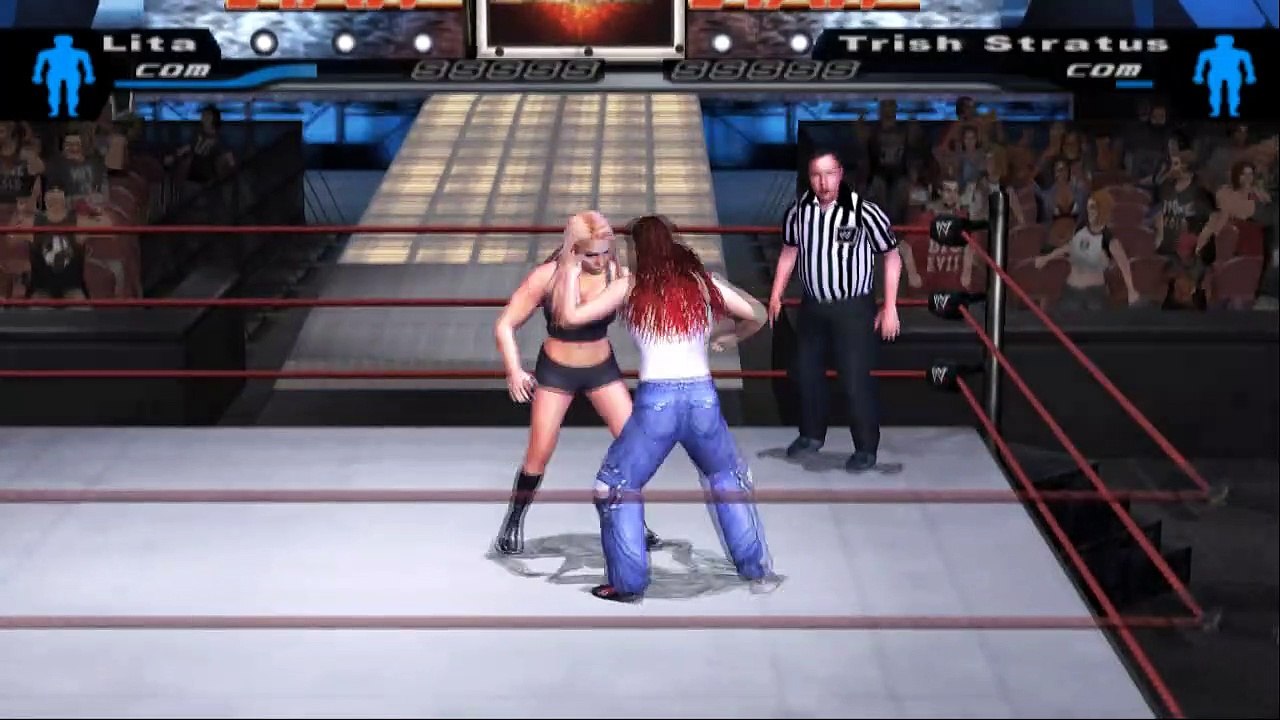 WWE SmackDown! Here Comes the Pain Lita vs Trish Stratus