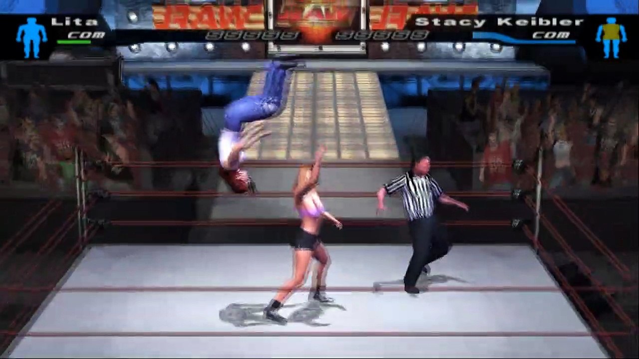 WWE SmackDown! Here Comes the Pain Lita vs Stacy Keibler