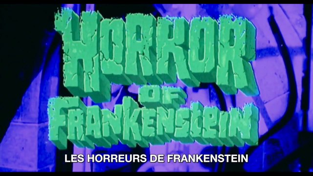 LES HORREURS DE FRANKENSTEIN (1970) Bande Annonces & Coulisses S.T.Fr.