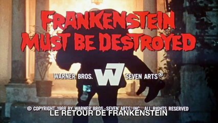 LE RETOUR DE FRANKENSTEIN (1969) Bande Annonce & Coulisses S.T. Fr.