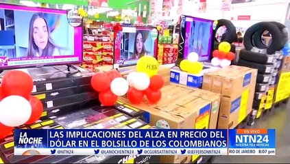 El alza del dólar en Colombia