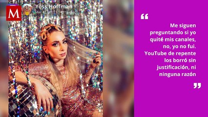 YouTube elimina los canales de YosStop y su esposo: "los borró sin justificación"