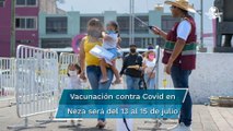 Neza ofrece libros a niños que acudan disfrazados por vacuna contra Covid-19