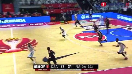 Indonesia Benamkan Arab Saudi 80-54 di FIBA Asia Cup 2022