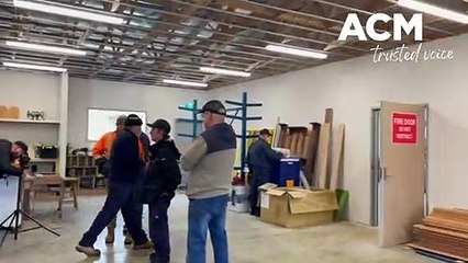 Warrnambool Men's Shed opening - Warrnambool Standard