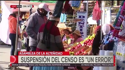“Es una mala decisión”, dice dirigente alteño ante la postergación del Censo para el 2024