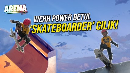 Wehh Power Betul 'SKATEBOARDER' Cilik! | BK Arena | BINTANG KECIL