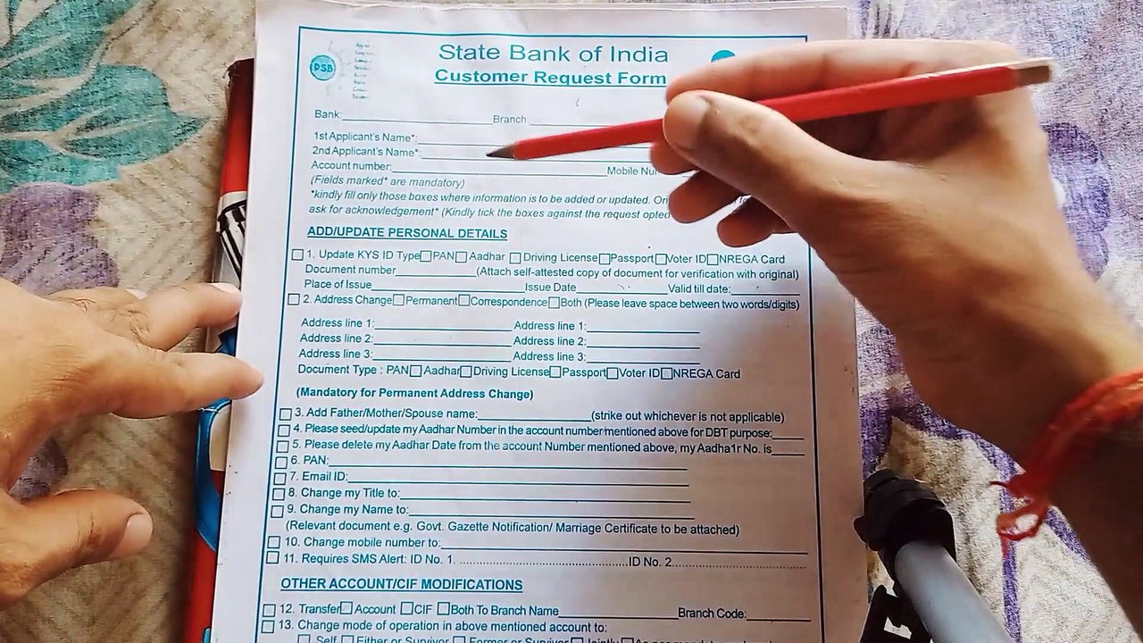 SBI Saving account convert into NRO Saving account  full process    fill this form    in 5 minute