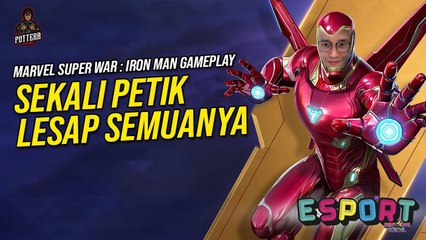Sekali Petik Hilang Semuanya| Marvel Super War : Iron Man Gameplay | BK eSport | BINTANG KECIL