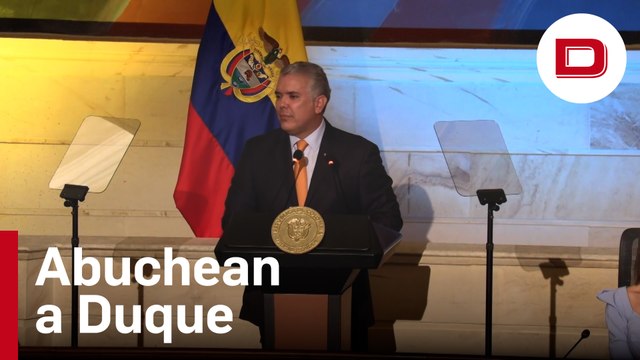 Duque es abucheado en el Congreso al referirse al programa «Paz con legalidad»