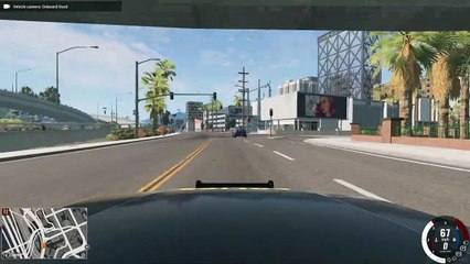BeamNG Drive Diesel Police Car