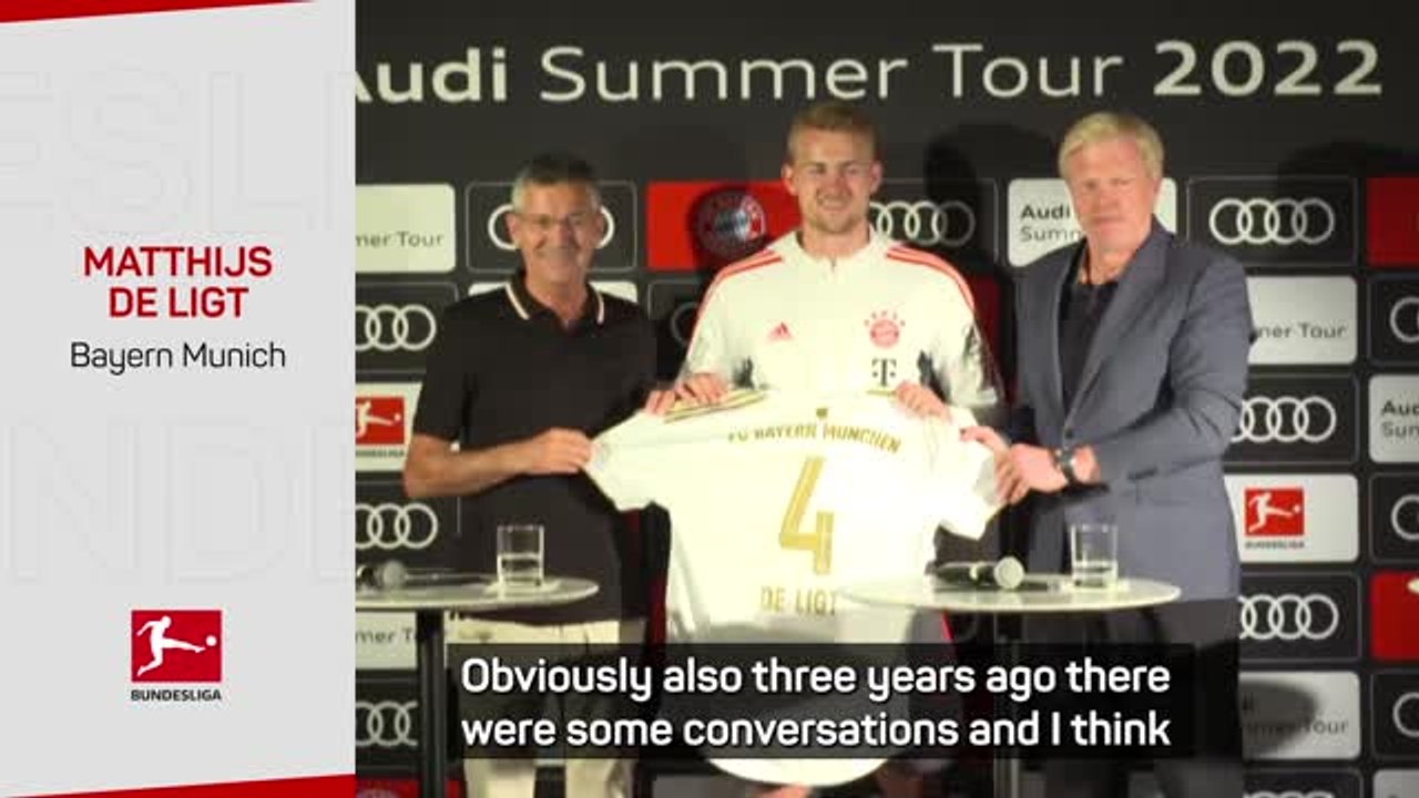 People say I'm a little bit German - de Ligt on Bayern move