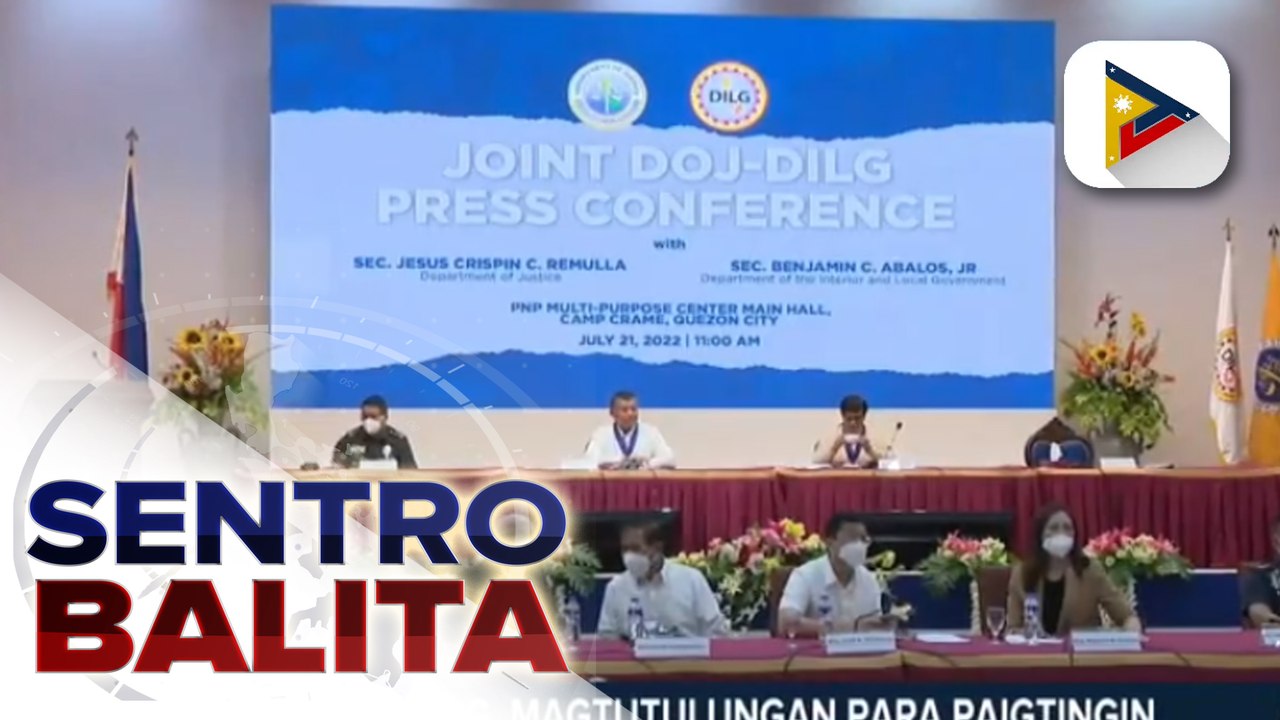 DOJ at DILG, magtutulungan para paigtingin at gawing mas mabisa ang criminal justice sa bansa; Digitalization ng record ng PDLs sa BJMP at BuCor, isinusulong din