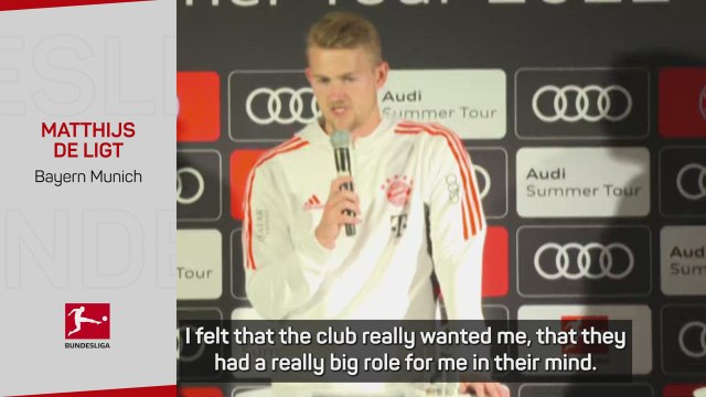 People say I'm a little bit German - de Ligt on Bayern move