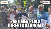 'Parlimen perlu diberi autonomi' - Bersih berhimpun desak kebebasan Parlimen
