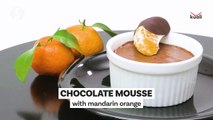 Chocolate Mousse with Mandarin Orange