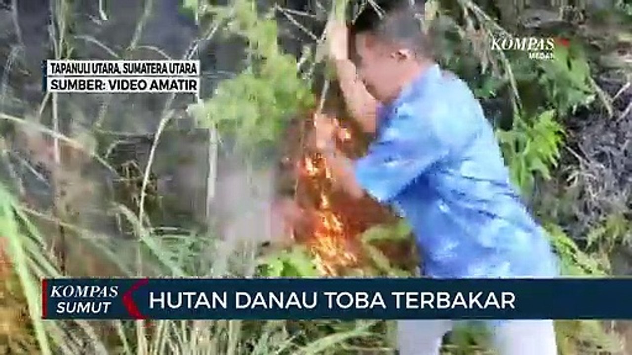 Menteri Pariwisata dan Ekonomi Kreatif Sandiaga Uno Minta Kebakaran Hutan Diatasi