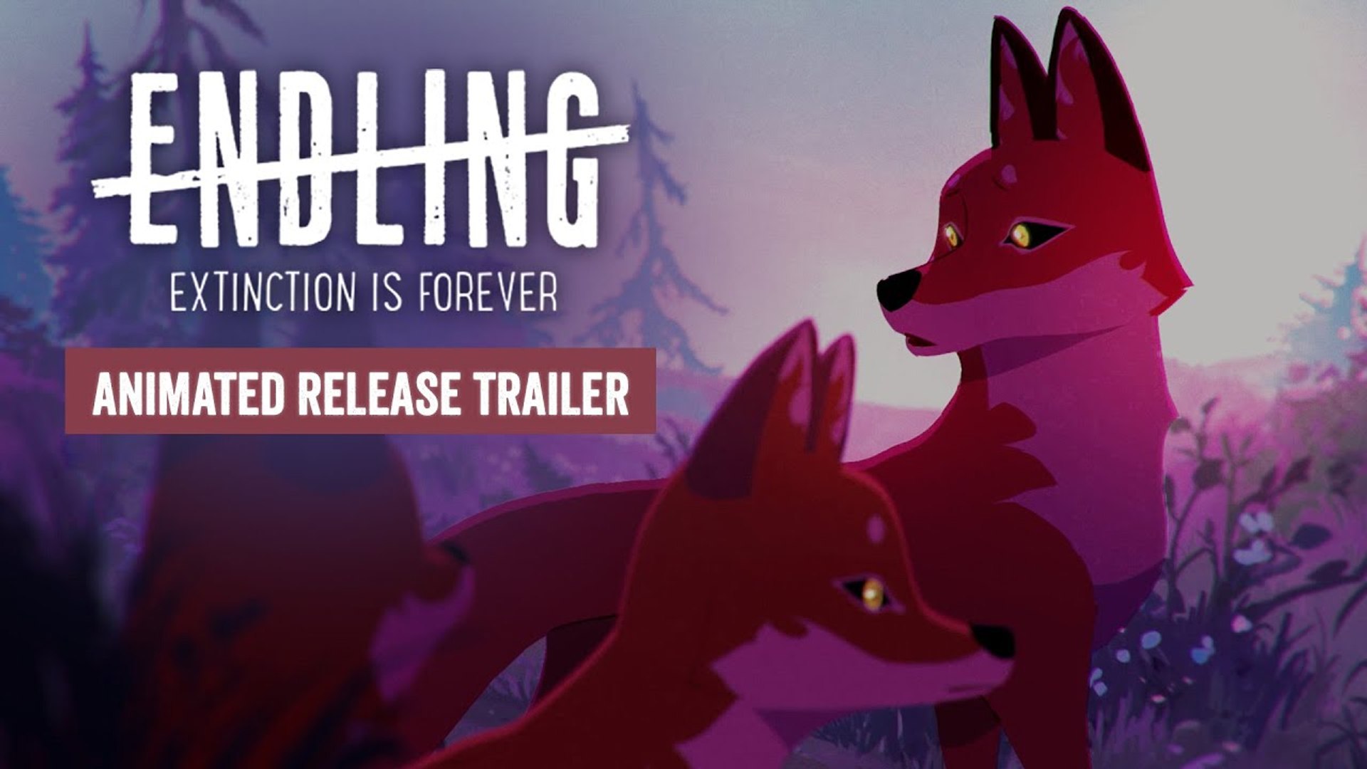 ⁣Endling Extinction is Forever - Trailer de lancement animé