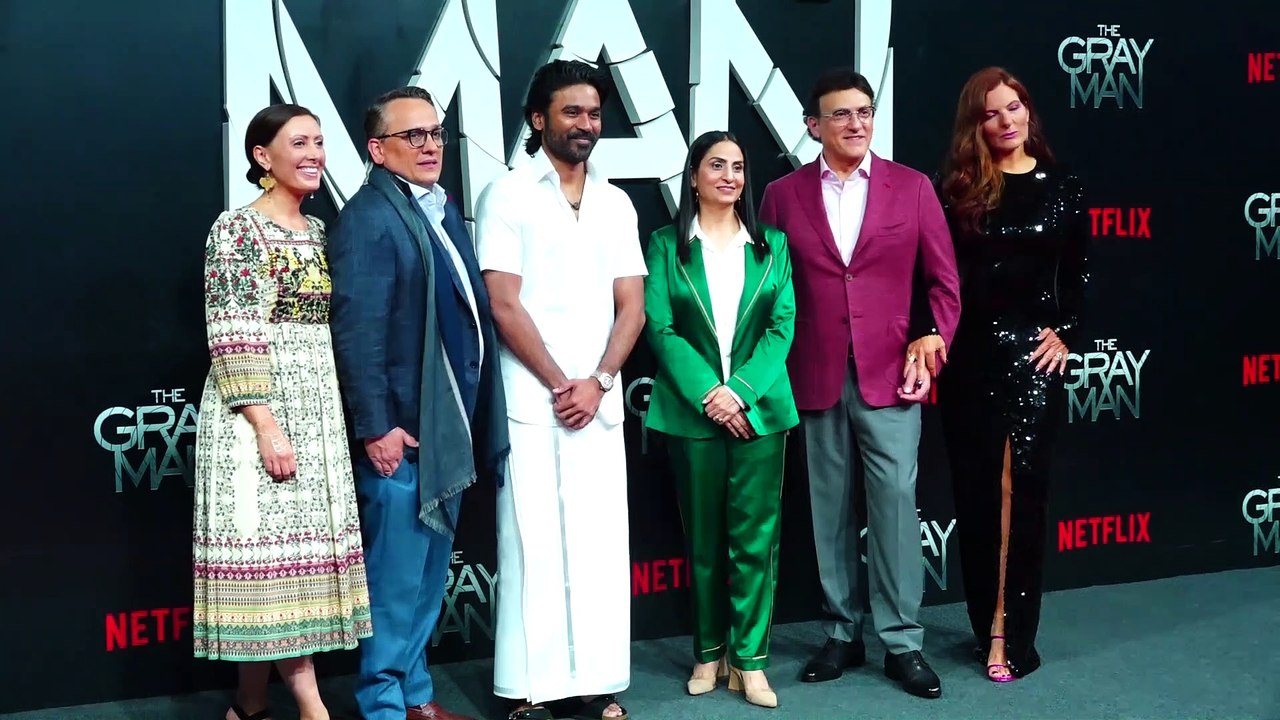 Red Carpet Of Premiere Of Netflix’s ‘The Gray Man’ Part1