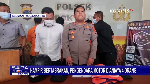 Tersulut Emosi Karena Hampir Bertabrakan di Jalan, Kurir Makanan Dianiaya 4 Orang!