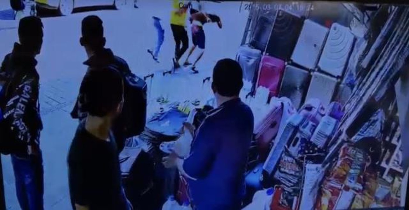 Valiz hırsızı meydan dayağına doydu ve kaçtı
