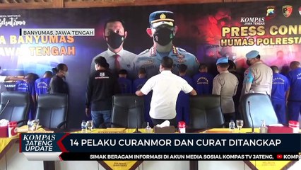 14 Pelaku Curanmor dan Curat di Banyumas Ditangkap Polisi
