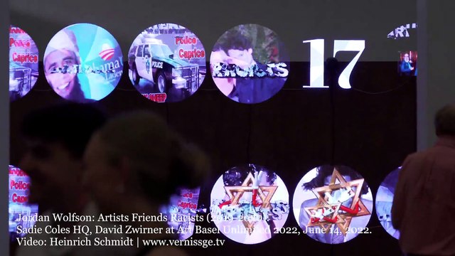 Jordan Wolfson: Artists, Friends, Racists / Art Basel 2022 Unlimited
