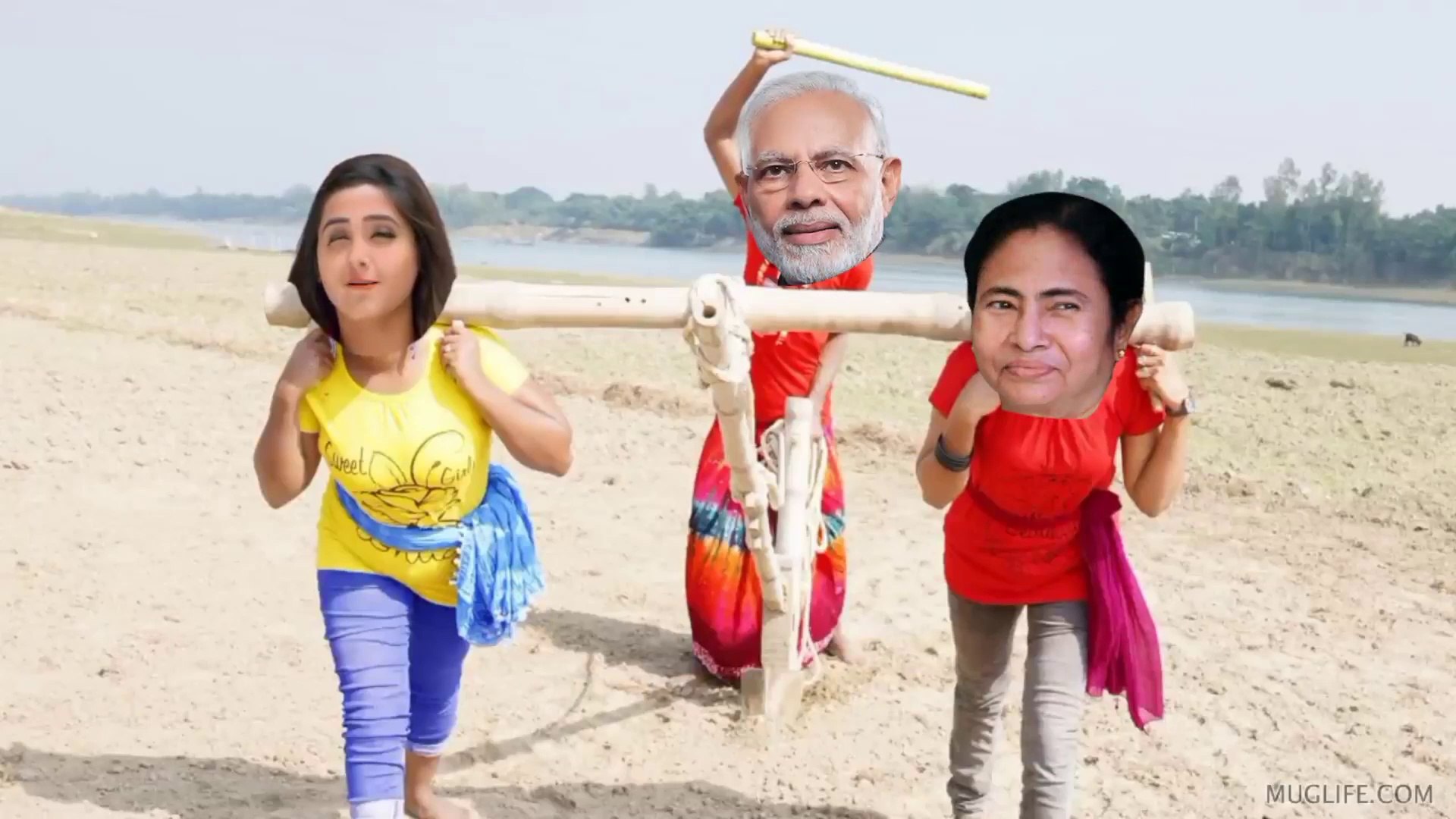 Modi Mamota And Kajal Bast Funny comedy video Cultivation in the field -  video Dailymotion