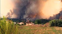 Un fallecido y cientos de evacuados debido a los incendios en Portugal