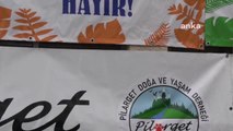 Pilarget Halkı, Arhavi'de DSİ'nin Dereleri Beton Kanallara Alma Projesine ve Maden Arama Sahalarına Tepki Gösterdi