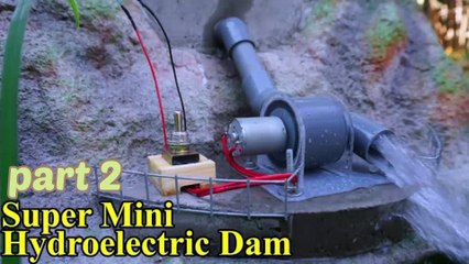 hydroelectric power plant construction and working