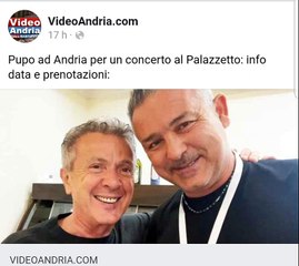 Download Video: Pupo in concerto ad Andria: info data e prenotazioni su https://www.videoandria.com/