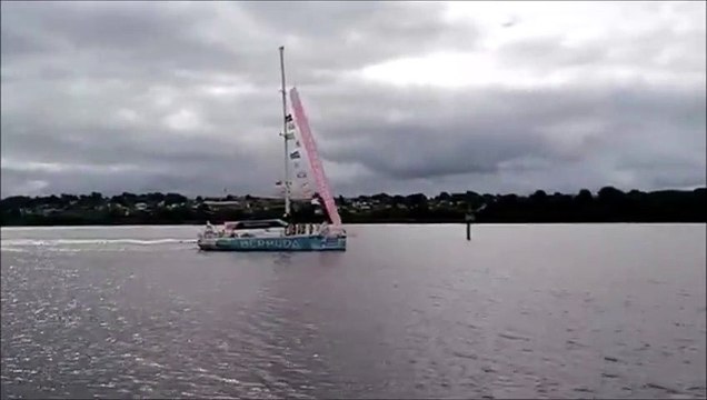 First of the Clipper Race fleet arrives in Derry July 13 2022