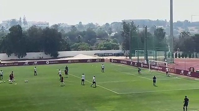 Jose Mourinho's AS Roma warm-up ahead of pre-season clash against Sunderland in Portugal