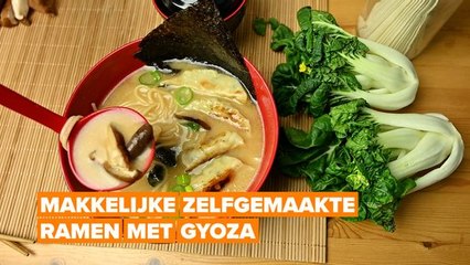 Ramen recept: Maak thuis ramen met gyoza's