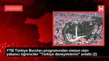 YTB Türkiye Bursları programından mezun olan yabancı öğrenciler 